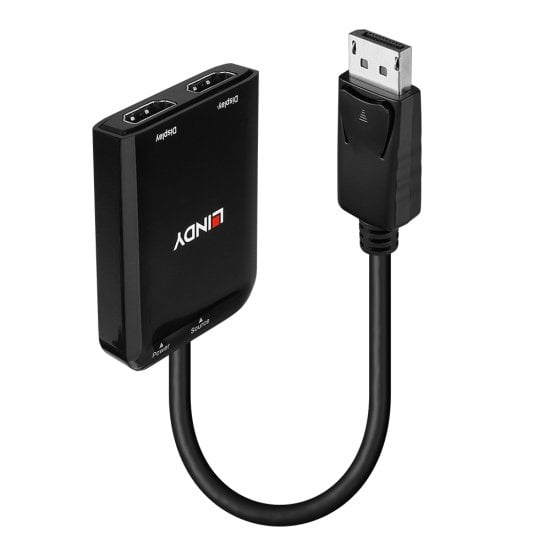 Lindy Video-/Audio-Splitter - MST hub, DisplayPort, Ansicht 2