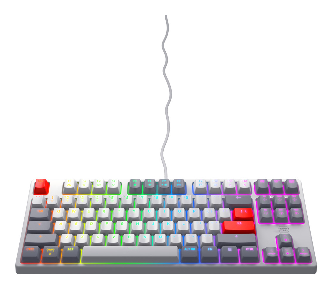Xtrfy CHERRY XTRFY K4V2 - Retro Edition - Tastatur - TL: US, QWERTY, Ansicht 2