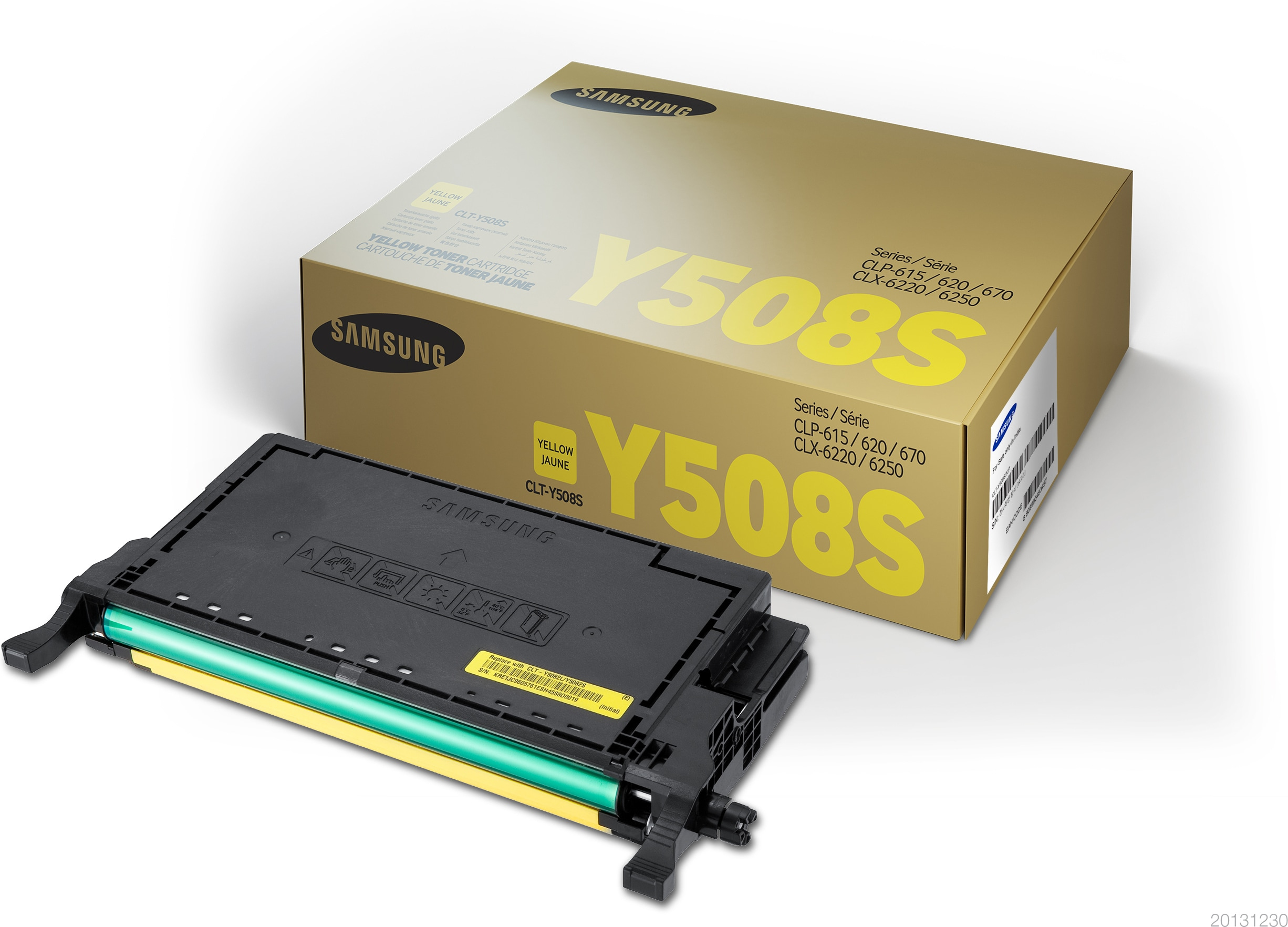 Samsung CLT-Y5082S - Gelb - original - Tonerpatrone (SU533A), Ansicht 2