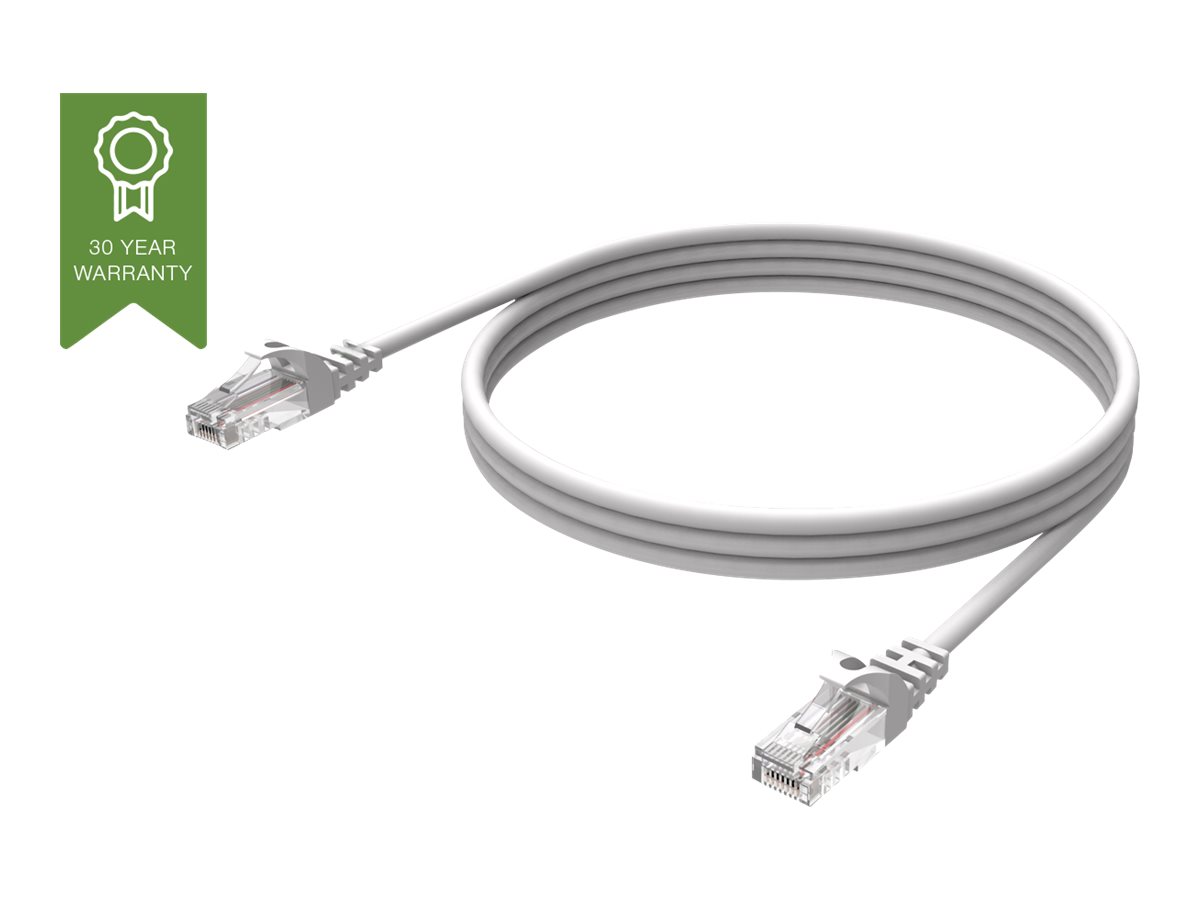 Vision Cat6 UTP - 0.5m 0.5m Cat6 U/UTP UTP Weiß Netzwerkkabel (TC 0.5MCAT6)