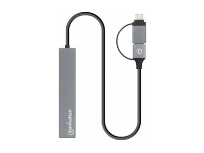 Manhattan Hub - 4 x USB 3.2 Gen 1 - Desktop, Ansicht 3