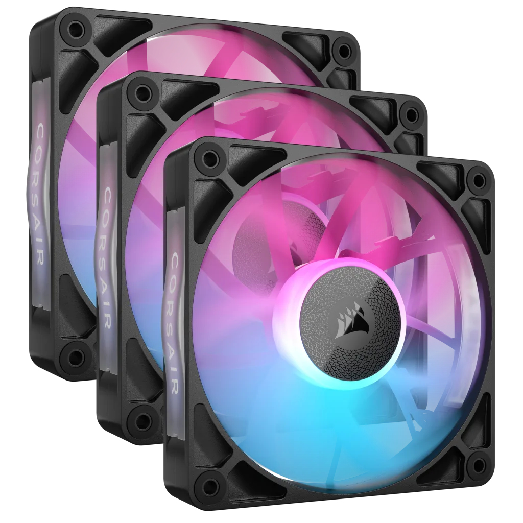 Corsair RX RGB Series iCUE LINK RX120 RGB 120mm Fan Triple Kit, Ansicht 2