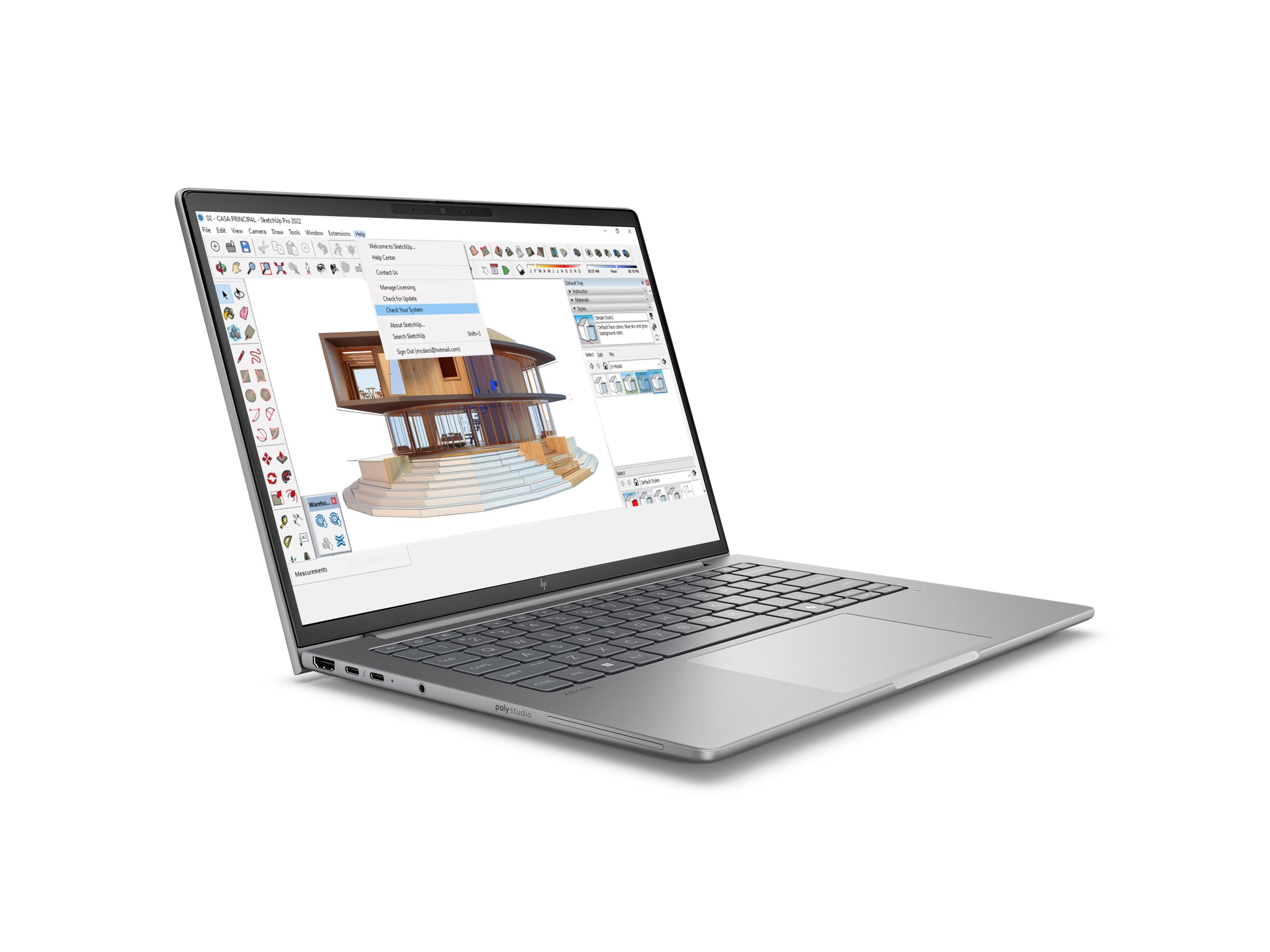 HP ZBook 8 G1i Intel Core Ultra 7 255H Mobiler Arbeitsplatz 35,6 cm (14") 2.5K 32 GB DDR5-SDRAM 1 TB SSD NVIDIA RTX 500 Ada Wi-Fi 7 (802.11be) Windows 11 Pro AI Workstation, AI PC Silber