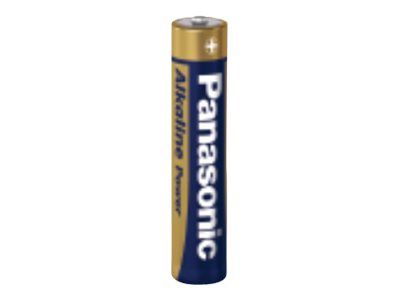Panasonic Alkaline Power LR03APB4BP - Batterie 4 x AAA