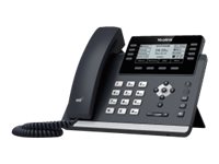 Yealink SIP-T43U - VoIP-Telefon mit Rufnummernanzeige - dreiweg Anruffunktion - SIP, SIP v2 - 12 Leitungen - Classic Gray