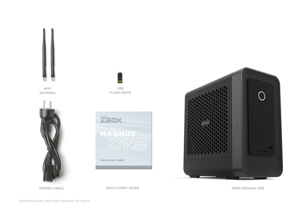 ZOTAC ZBOX MAGNUS ONE EU27507TC - Mini-PC - Core Ultra 7 265 / 2.4 GHz, Ansicht 3