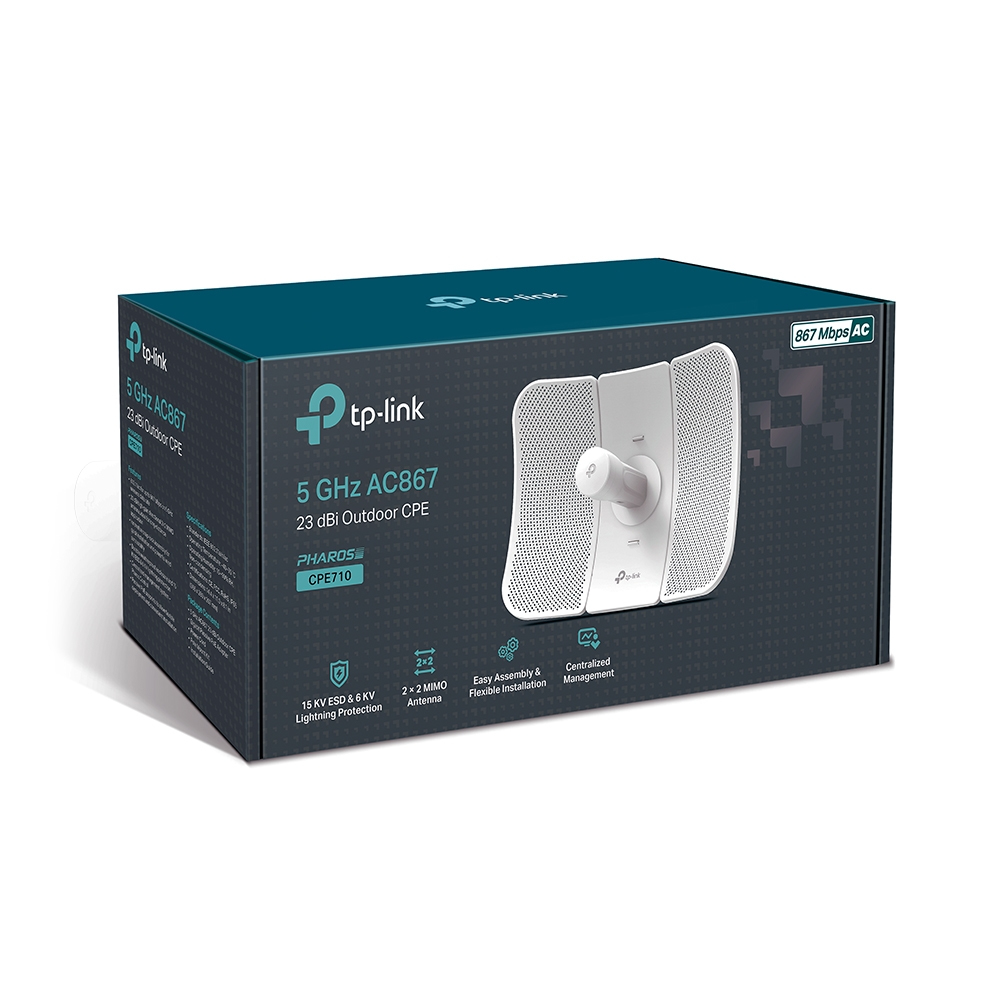 TP-LINK CPE710 - Antenne - Wi-Fi - 23 dBi - außen, Ansicht 3