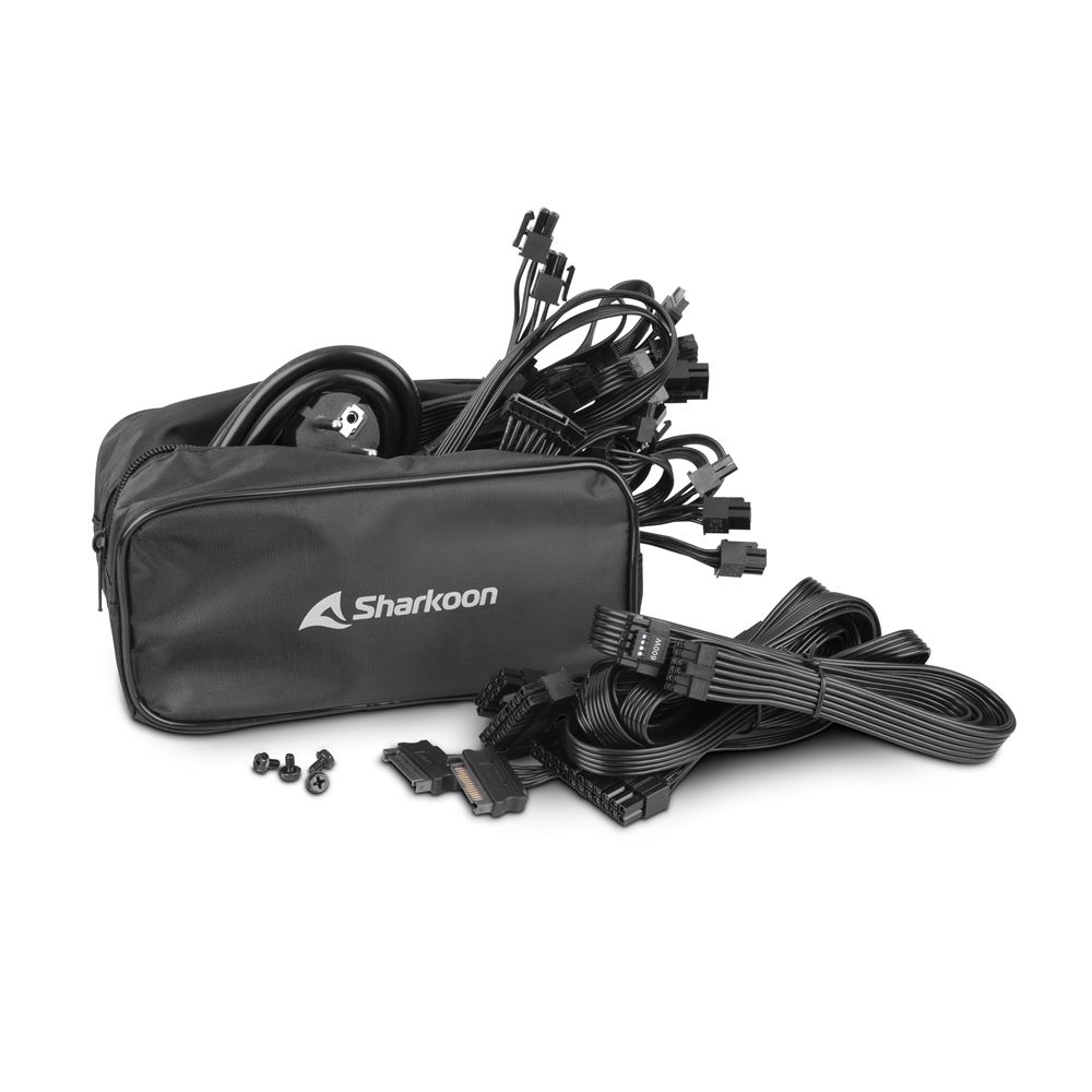 Sharkoon Rebel P30 Gold - 1300 W - 100 - 240 V - 50/60 Hz - 15 A - 8 A - 120 W, Ansicht 4