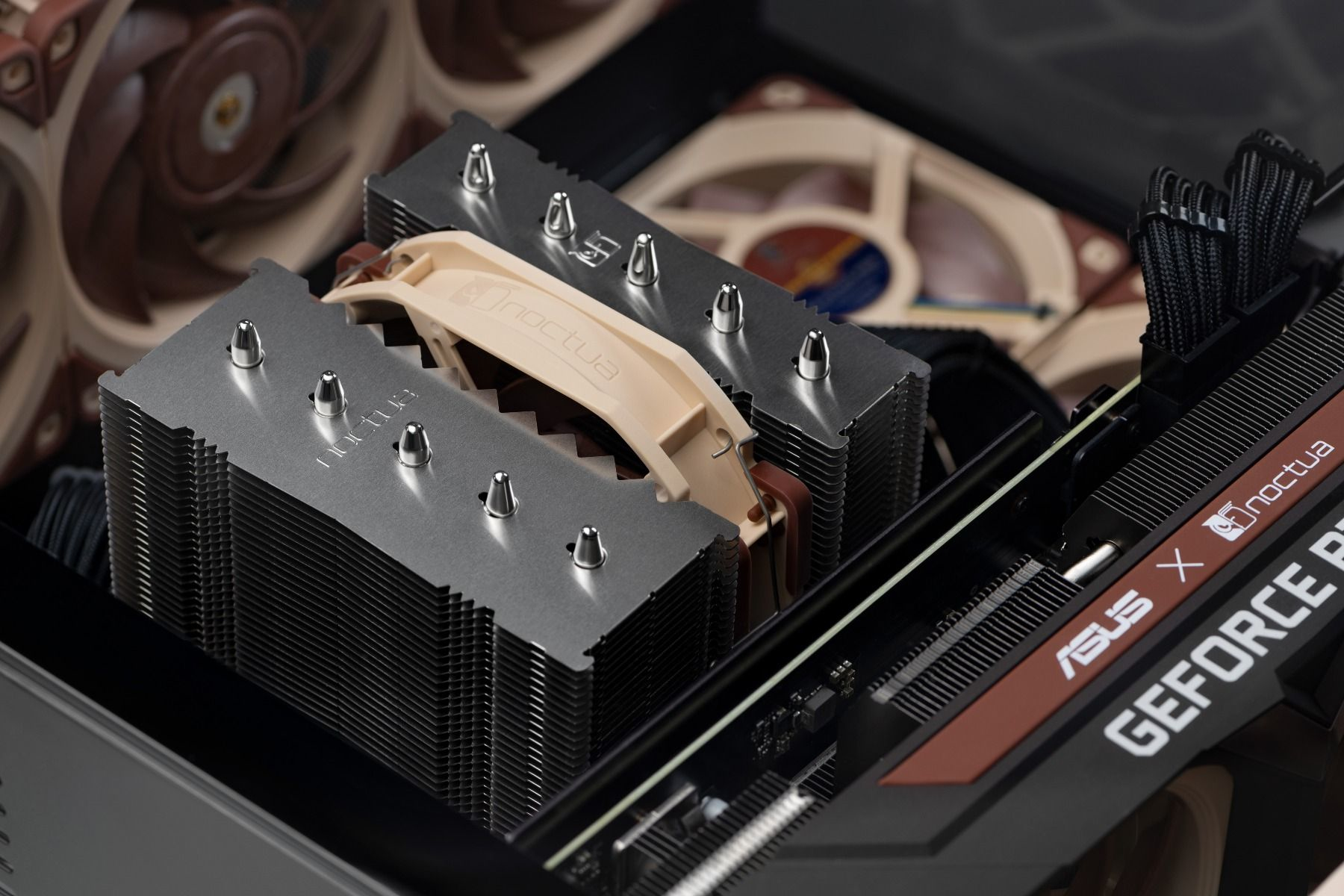 Noctua NH-D12L - Prozessor-Luftkühler - (für: LGA1156, LGA1155, LGA2011, LGA1150, LGA1151, LGA2011-3 (Square ILM), Ansicht 2