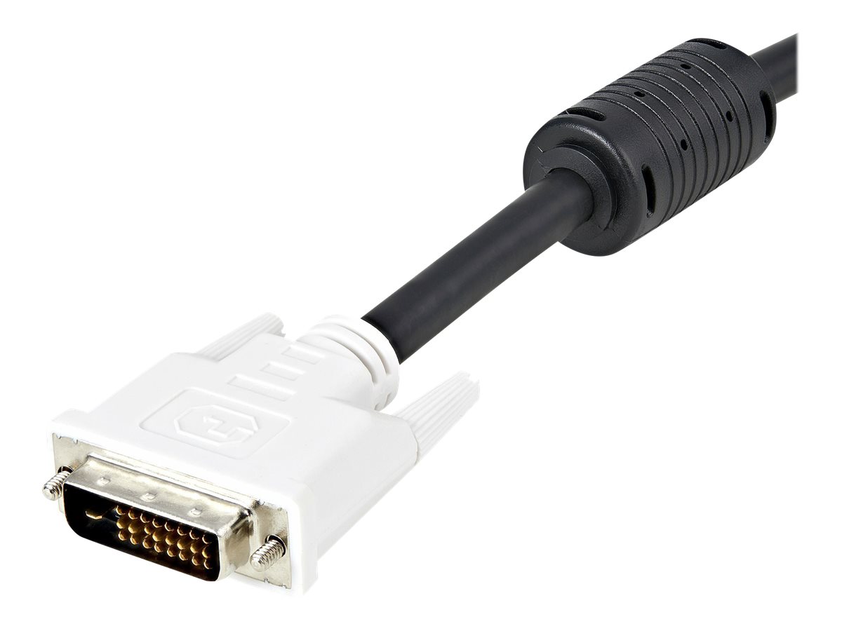 StarTech.com StarTech 2m DVI-D Dual Link Cable - Male to Male DVI-D Digital Video Monitor Cable - 25 pin DVI-D Cable M/M Black 2 Meter - 2560x1600 (DVIDDMM2M)