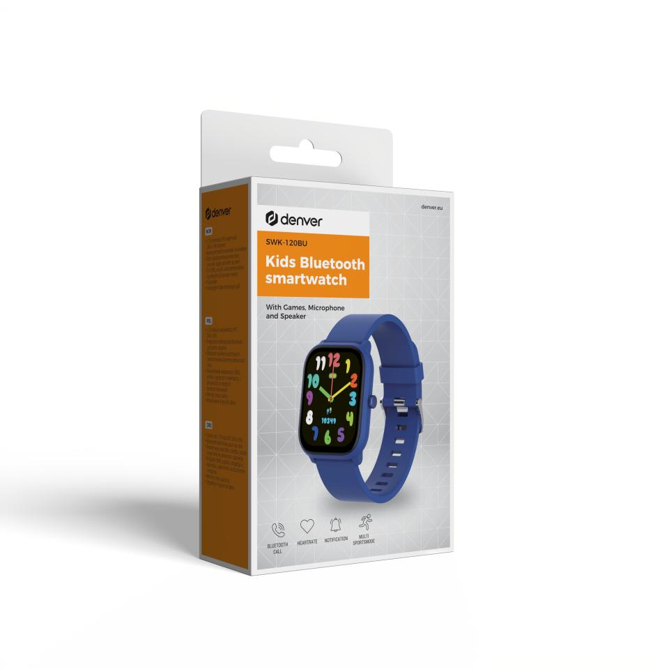 Inter Sales Smartwatch SWK-120BU blau, Ansicht 2