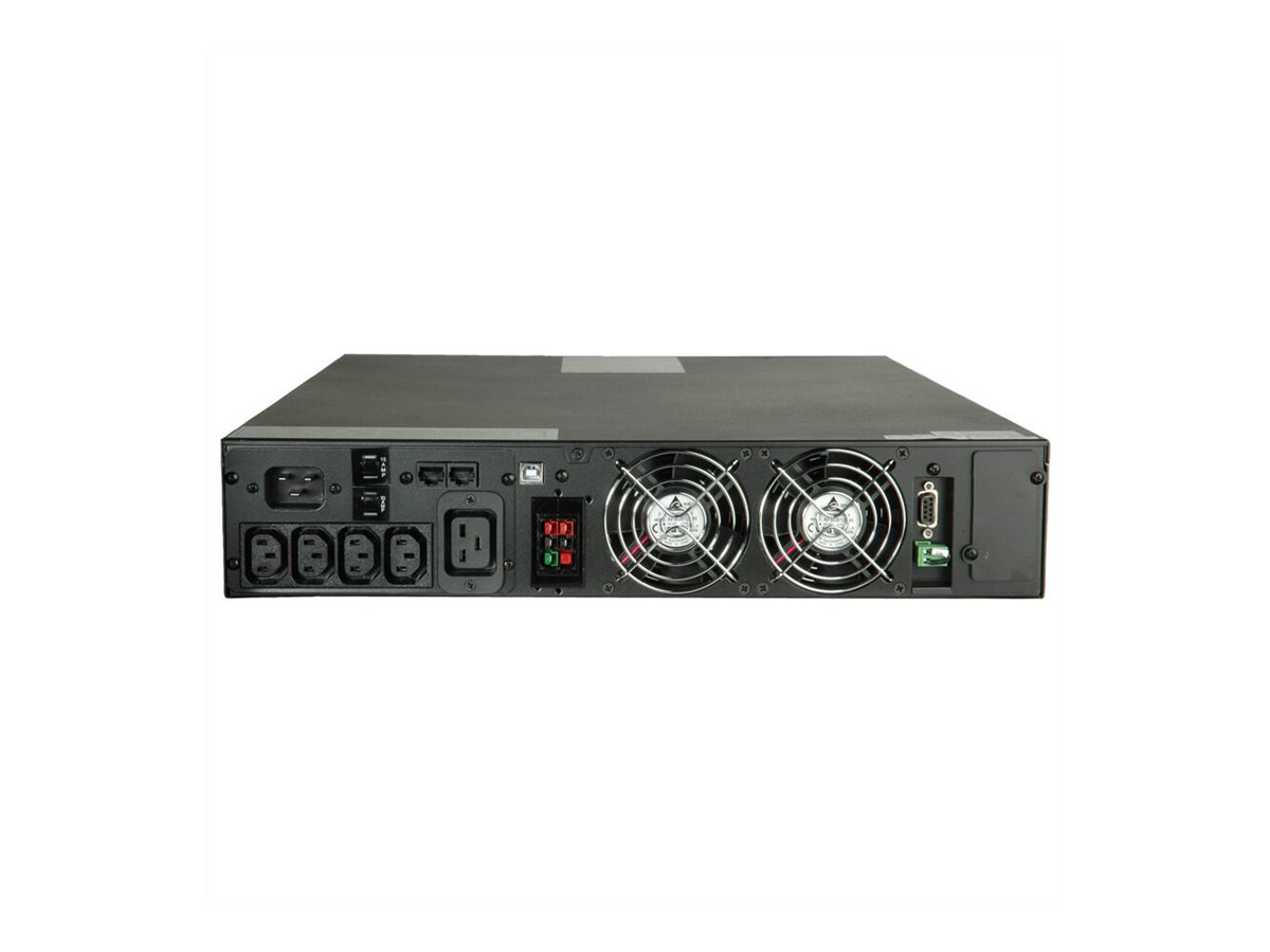 ROLINE ProSecure III 2000 RM2HE - USV (Rack - einbaufähig) - Wechselstrom 160 - 230 V - 1800 Watt - 2000 VA - RS-232, Ansicht 3