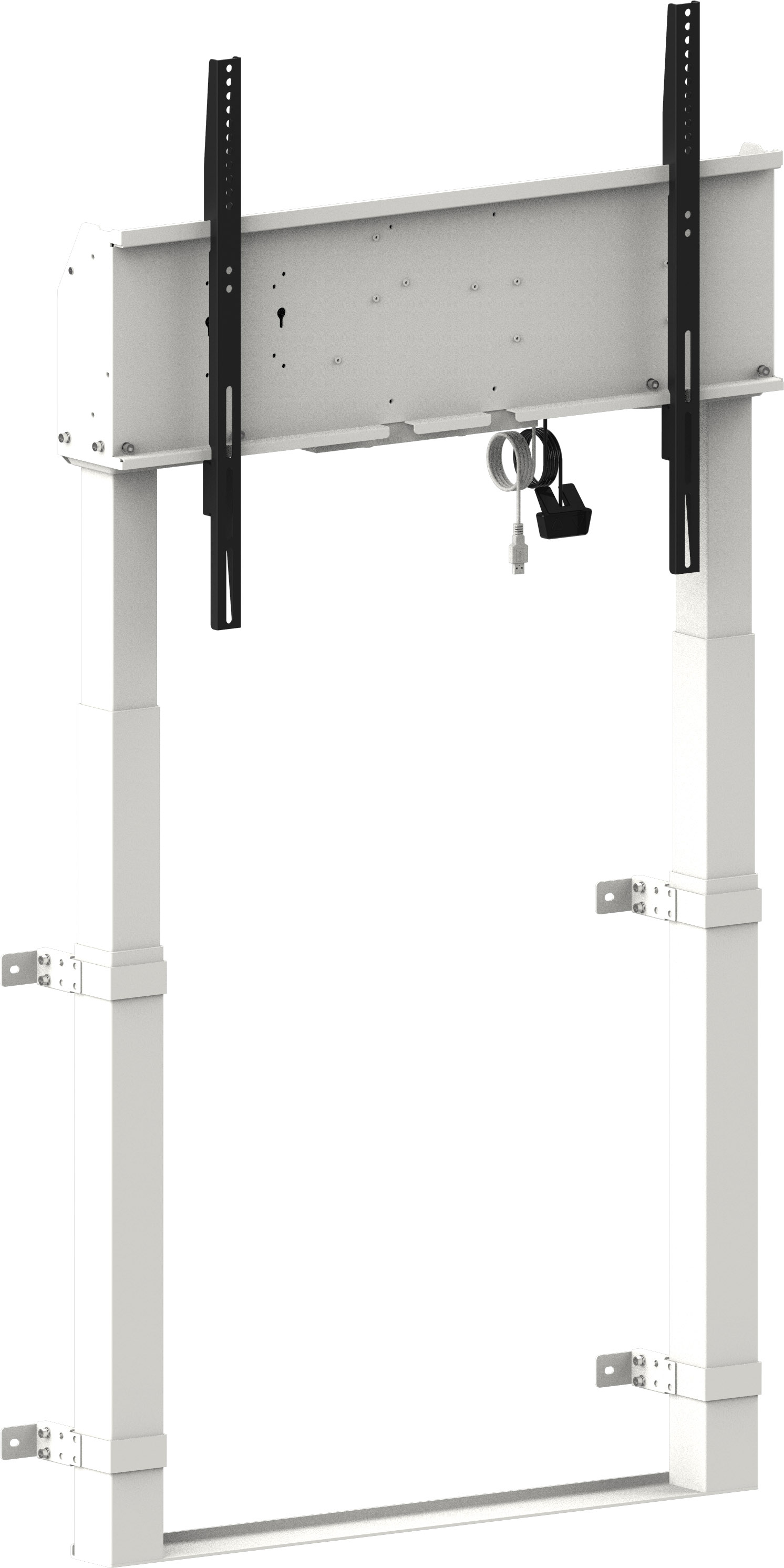 Iiyama MD-WLIFT2031-W1 - Elektrolift - für Flachbildschirm - weiß (55-105), Ansicht 4