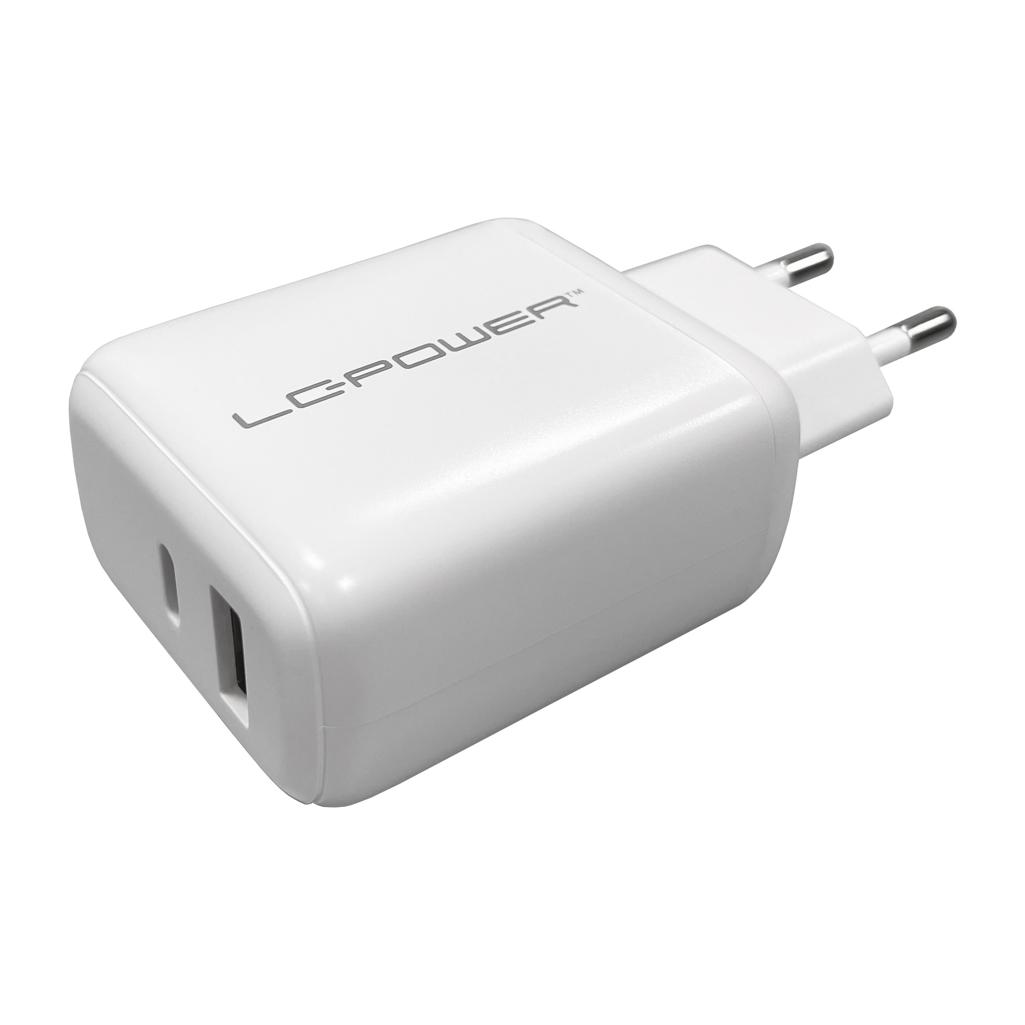 LC-Power USB Ladegerät 45W LC-GAN-45 1xUSB-C 1xUSB-A, Ansicht 2