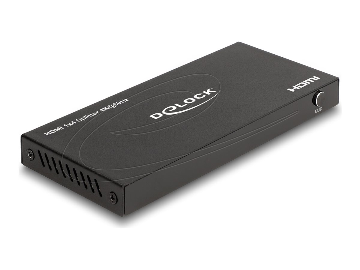 Delock Video/Audio-Schalter - 4K, 60 Hz, mit