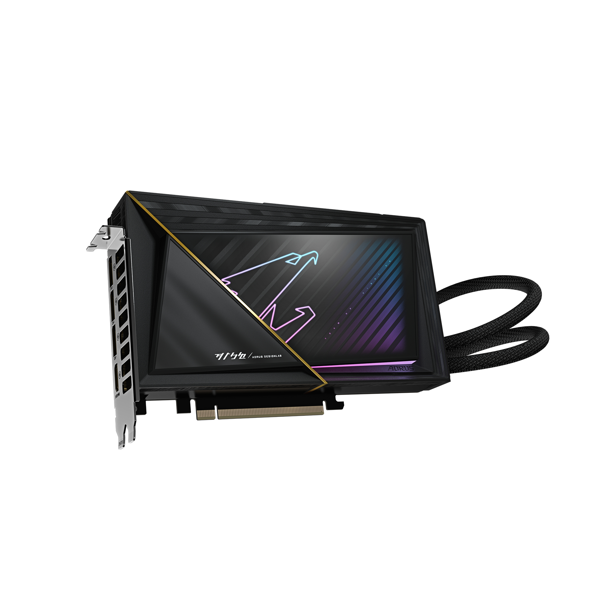 Gigabyte AORUS GeForce RTX 5080 XTREME WATERFORCE 16G, Ansicht 3