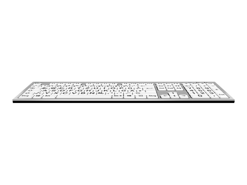 Logickeyboard Largeprint - Tastatur - USB - TL: Deutsch, QWERTZ, Ansicht 4