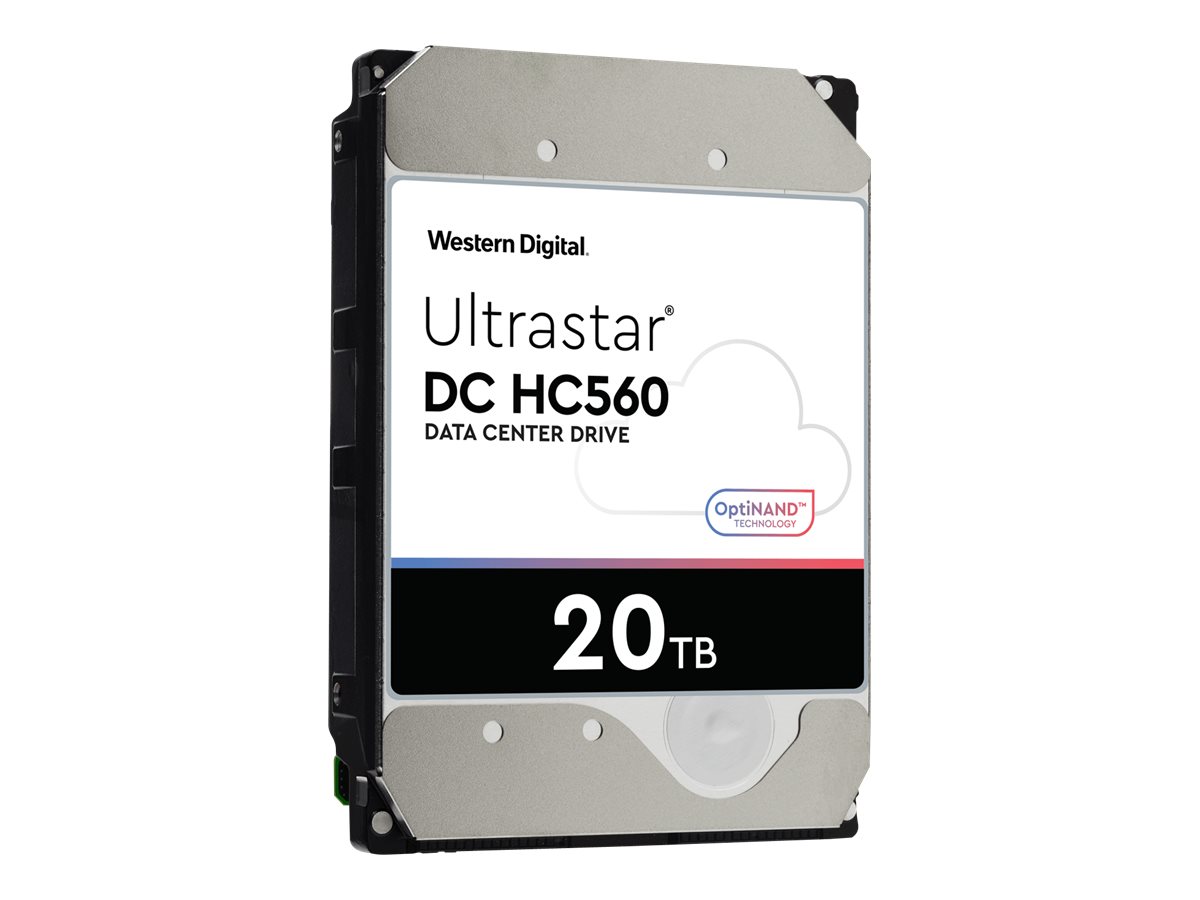 WD Ultrastar DC HC560 - Festplatte - verschlüsselt - 20 TB - intern - 3.5 (8.9 cm)