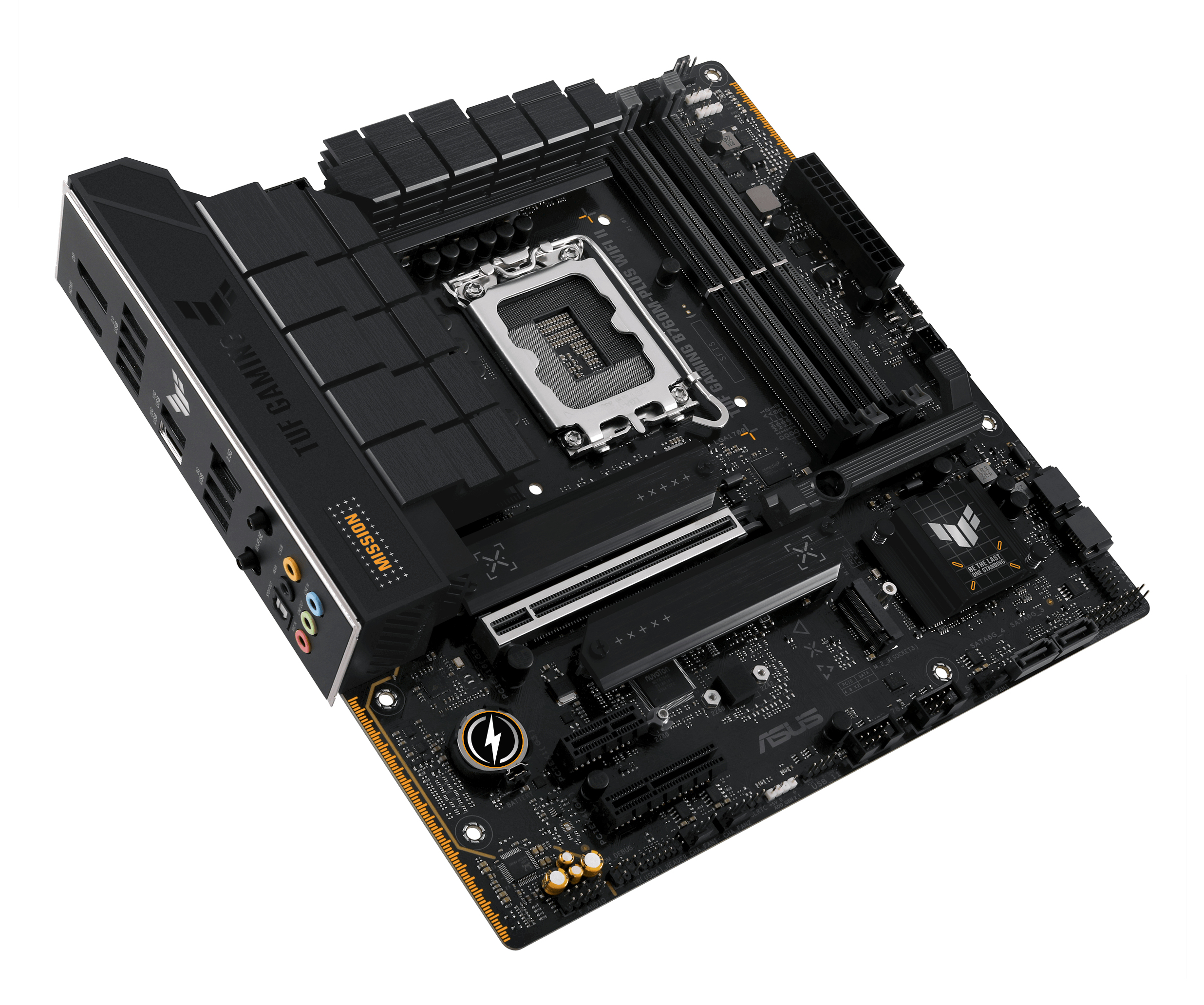 ASUS TUF GAMING B760M-PLUS WIFI II - Motherboard - micro ATX - LGA1700-Sockel - B760 Chipsatz - USB 3.2 Gen 1, Ansicht 4