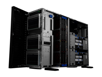 HPE ProLiant ML350 Gen11 - Server - Tower - 4U - zweiweg - 1 x Xeon Gold 5515+  3.2 GHz - RAM 64 GB - SATASASNVMe - Hot-Swap 6.4 cm (2.5)