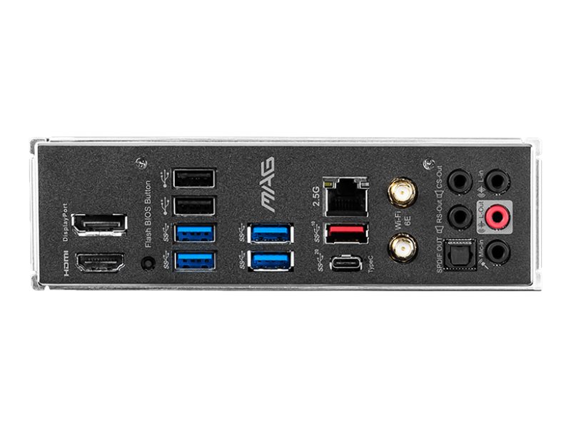 MSI MAG Z590 TOMAHAWK WIFI - Motherboard - ATX - LGA1200-Sockel - Z590 Chipsatz - USB-C Gen2 USB 3.2 Gen 1 USB 3.2 Gen 2 USB-C Gen 2x2 - 2.5 Gigabit LAN Wi-Fi 6 Bluetooth - Onboard-Grafik (CPU erforderlich)