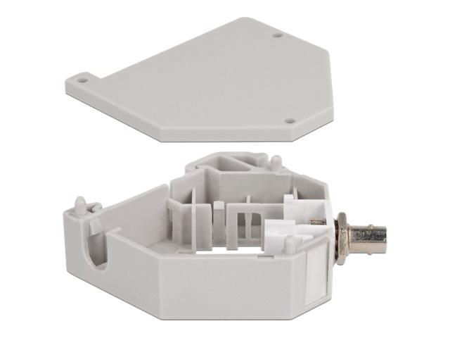 Delock Keystone Jack-DIN-Adapter für Schienenmontage