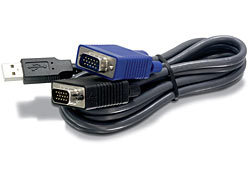 TRENDnet TK CU06 - Tastatur- / Video- / Maus- (KVM-), Ansicht 2