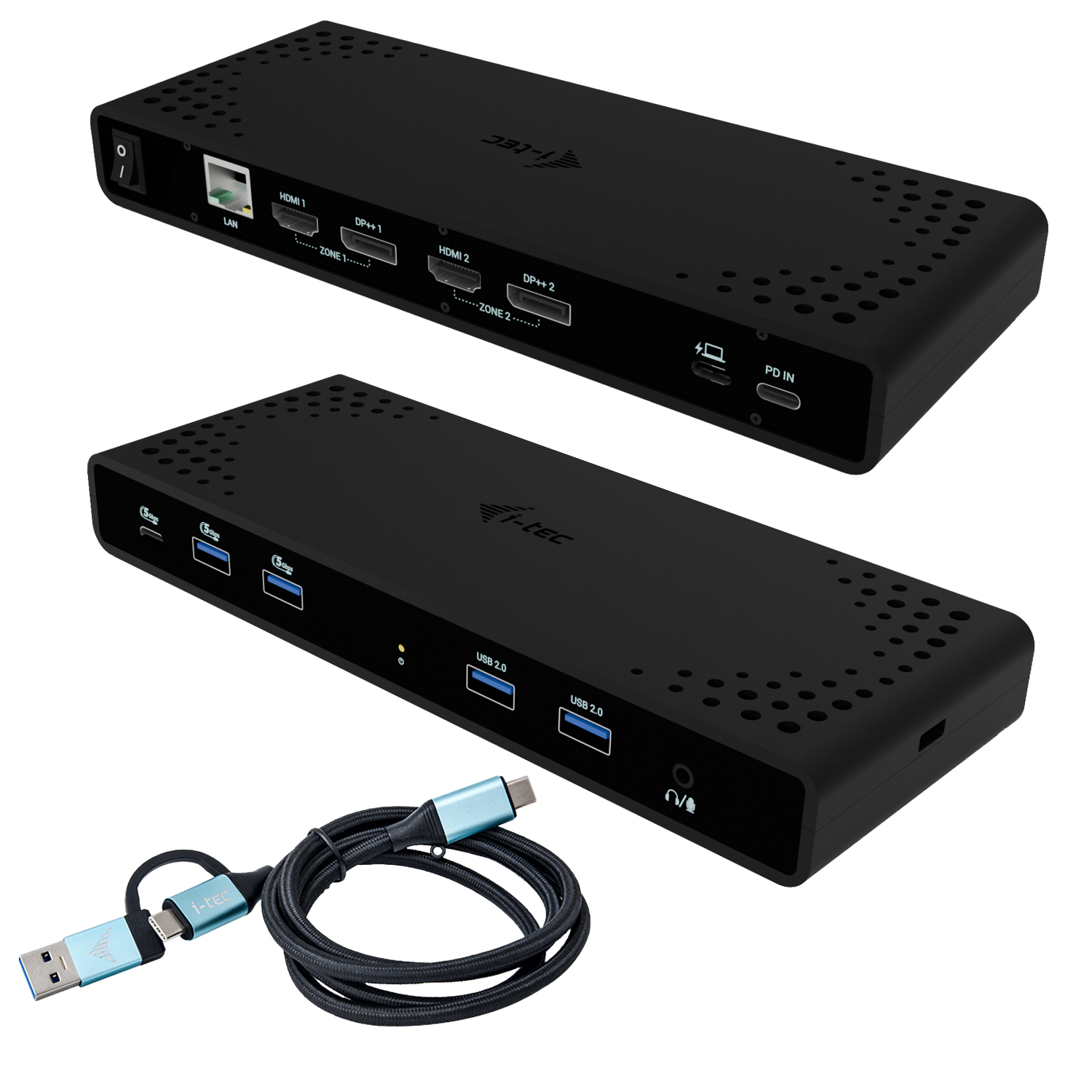 i-tec Dockingstation - USB-C / USB4 / Thunderbolt 3 / Thunderbolt 4, Ansicht 2