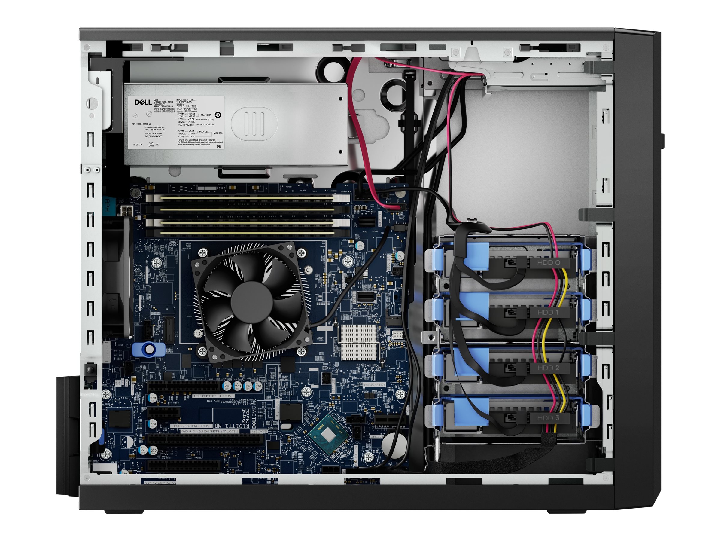 Dell PowerEdge T150 - Server - MT - 1-Weg - 1 x Xeon E-2314 / 2.8 GHz - RAM 16 GB