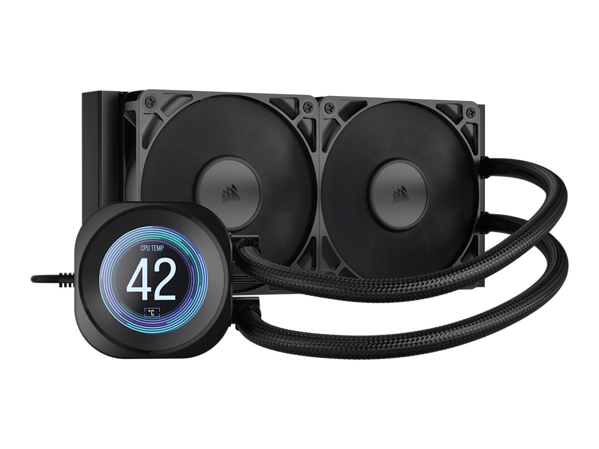 Corsair Nautilus 240 RS - Prozessor-Flüssigkeitskühlsystem - Kühlergröße: 240 mm - (für: AM5, AM4, LGA1851, LGA1700)