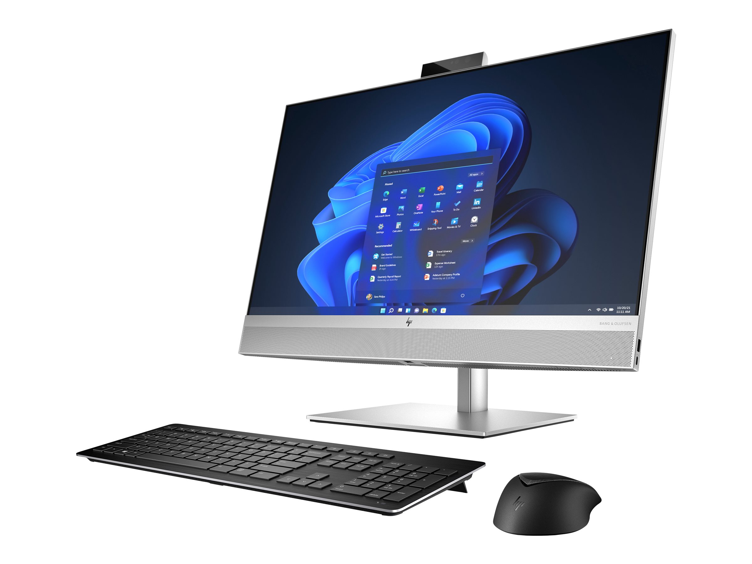HP EliteOne 870 G9 - All-in-One (Komplettlösung) - Core i7 i7-14700  2.1 GHz - vPro - RAM 16 GB - SSD 512 GB - NVMe - UHD Graphics 770 - 1GbE Wi-Fi 6E Bluetooth 5.3 - WLAN 802.11abgnacax (Wi-Fi 6E)