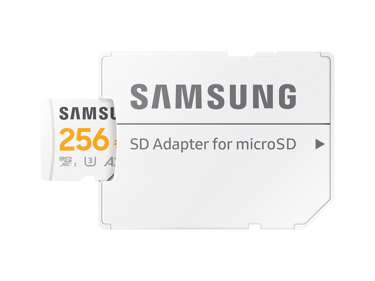 Samsung PRO Plus MB-MD256SA - Sonic the Hedgehog Flash-Speicherkarte (microSDXC-an-SD-Adapter inbegriffen) - 256 GB, Ansicht 3