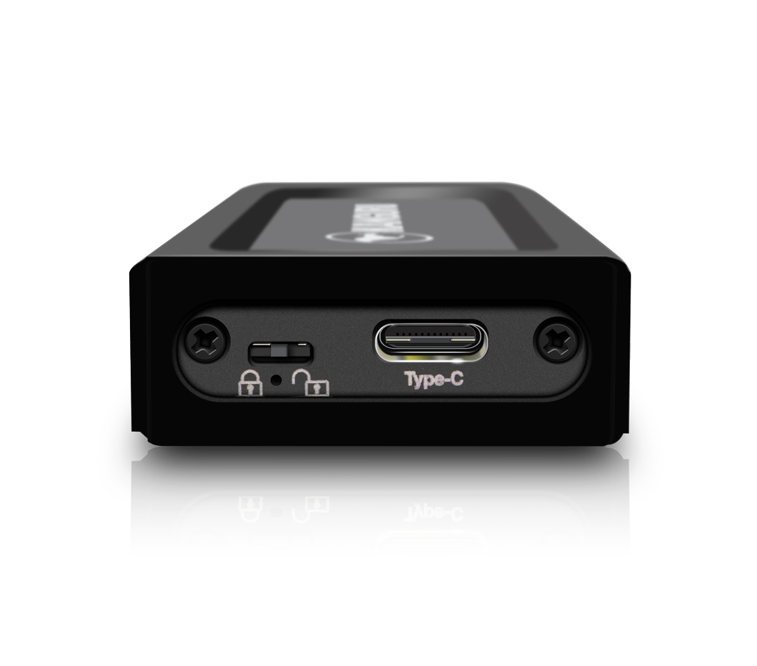Kanguru Solutions Kanguru UltraLock SuperSpeed+ USB-C M.2 NVMe SSD with Physical Write Protect Switch U3-NVMWP - 2 TB, Ansicht 4