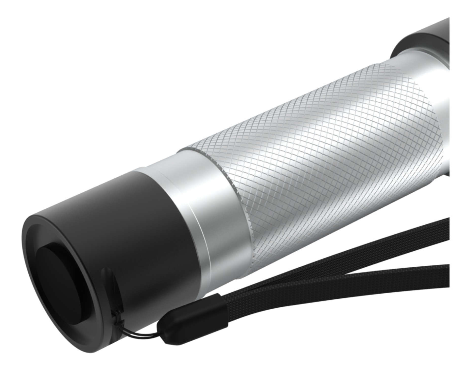 Ansmann Daily Use 300B - Universal-Taschenlampe - Schwarz - Silber - Aluminium - Tasten - IPX4 - -10 - 50 °C, Ansicht 2
