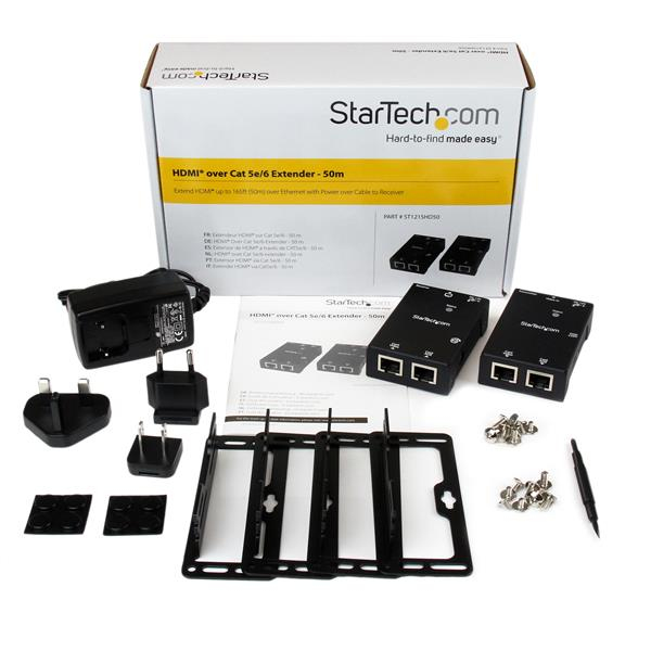 StarTech.com HDMI über CAT5/CAT6 Extender mit Power Over Cable, Ansicht 2