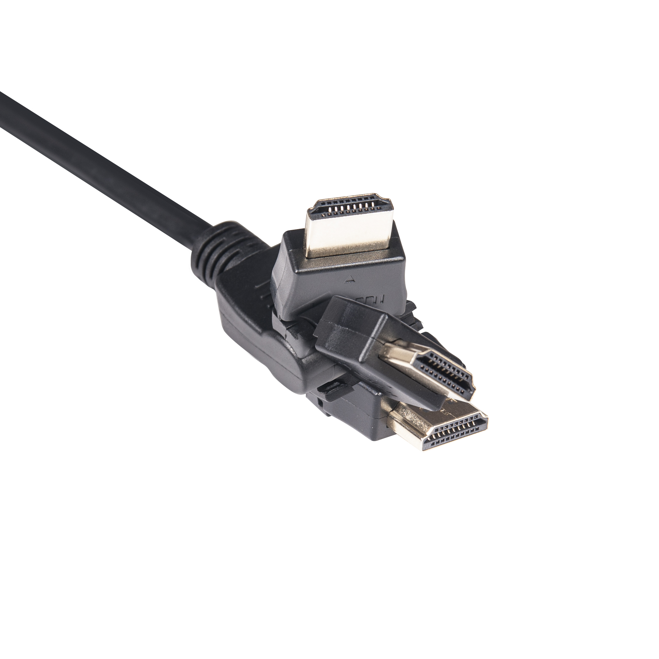 Club 3D CAC-1360 - HDMI-Kabel mit Ethernet - HDMI männlich drehend zu HDMI männlich drehend, Ansicht 2
