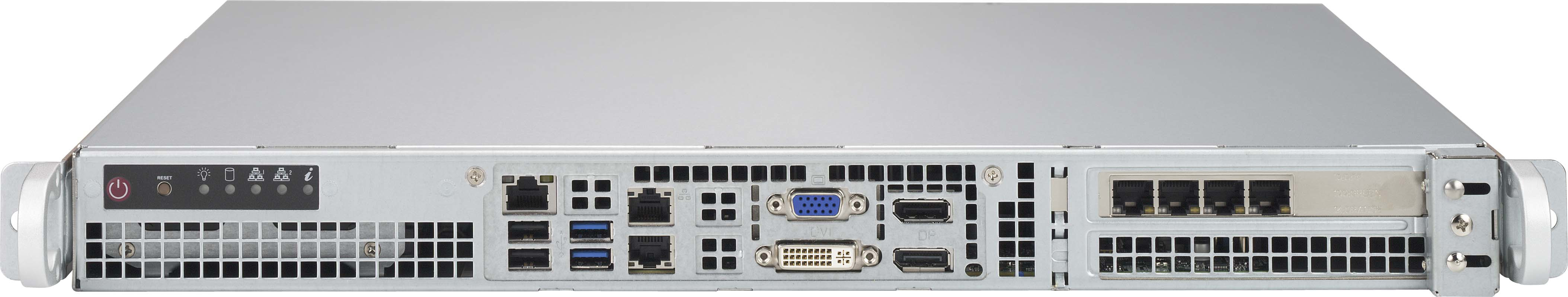 Supermicro SC515 R407 - Rack-Montage 1U, Ansicht 2