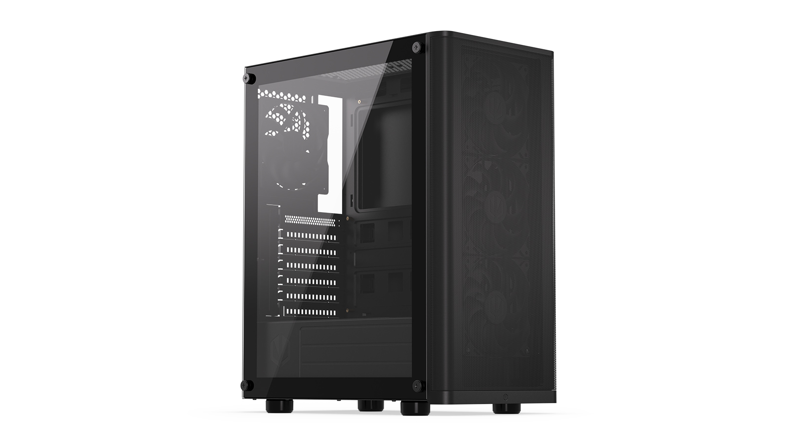 ENDORFY Ventum 200 Air - Mid tower - ATX - Seitenteil mit Fenster (gehärtetes Glas), Ansicht 4