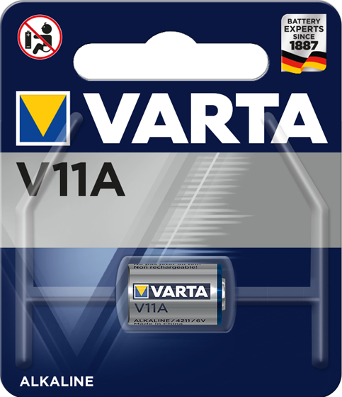 LR 11 (V11A) 6V Varta 1-BL