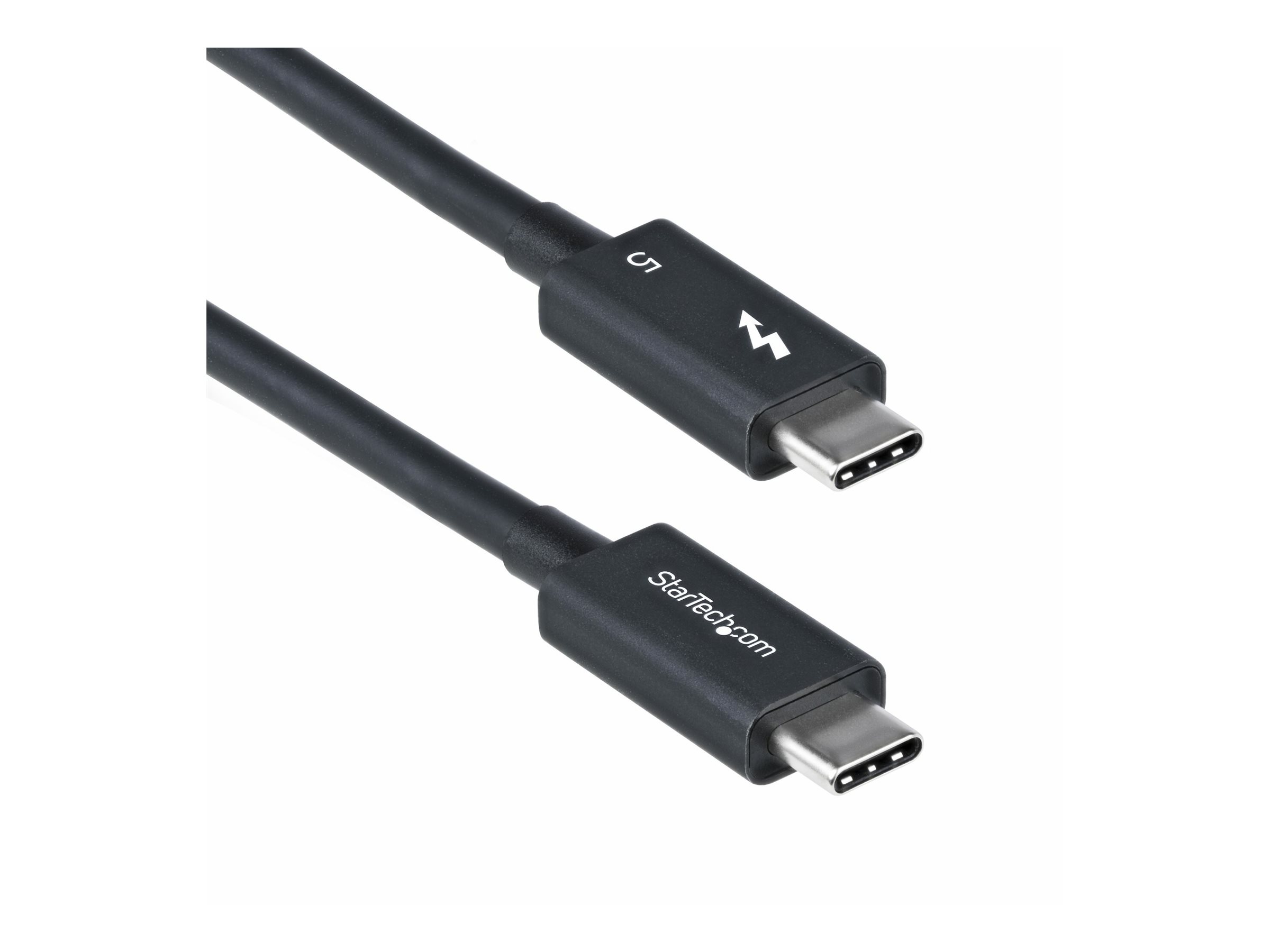 StarTech.com 3ft (1m) Thunderbolt 5 Cable, 80Gbps/120Gbps, Certified - Thunderbolt-Kabel - Thunderbolt 5 (M)