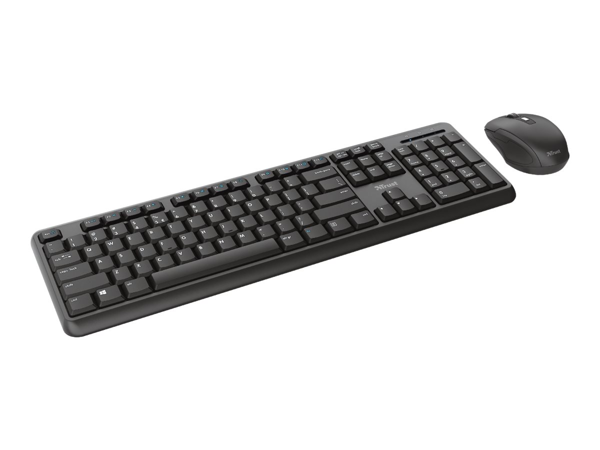 Trust TKM-350 - Tastatur-und-Maus-Set - kabellos - TL: Deutsch, QWERTZ, Ansicht 3