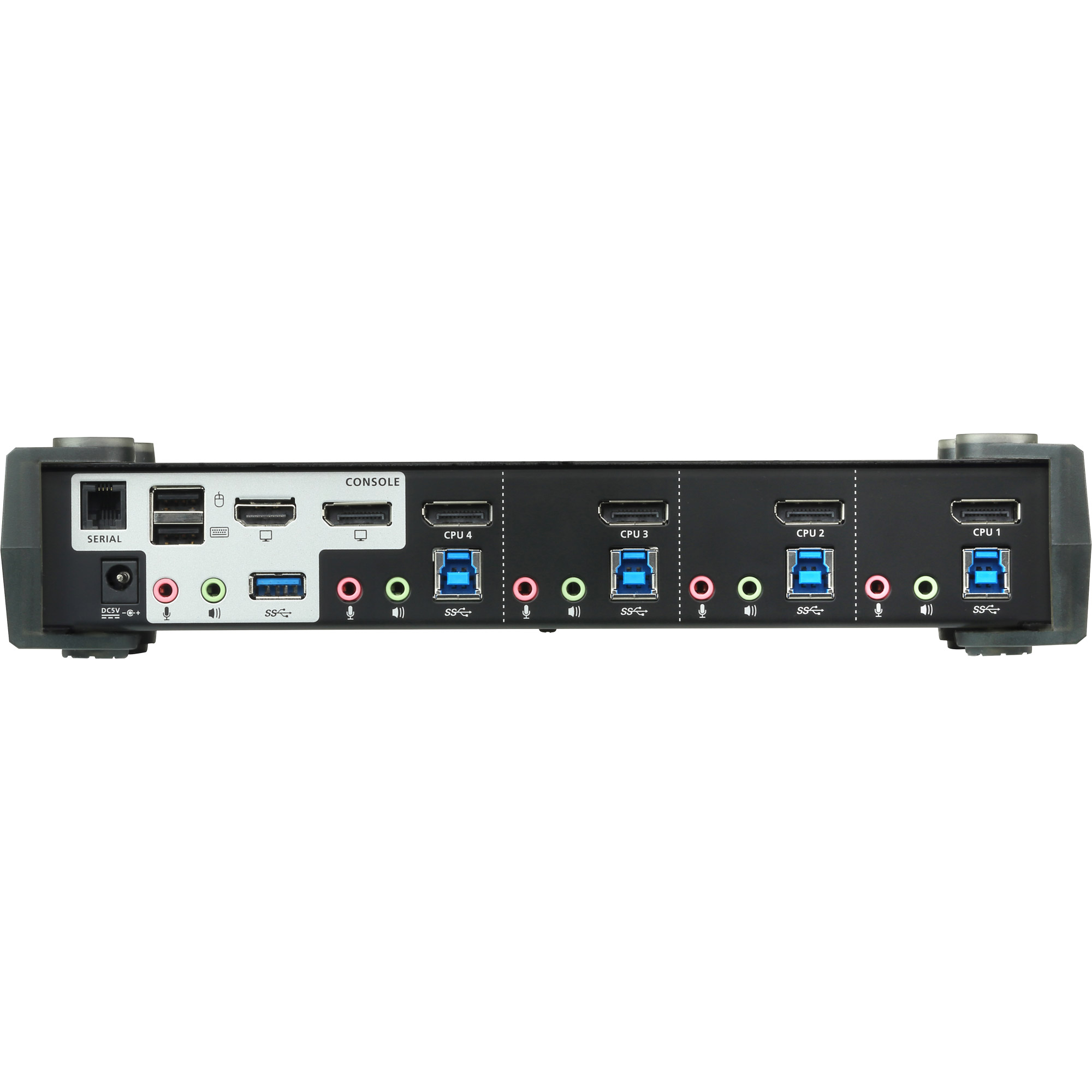ATEN CS1924M - 4096 x 2160 Pixel - 4K Ultra HD - 4,89 W - Schwarz