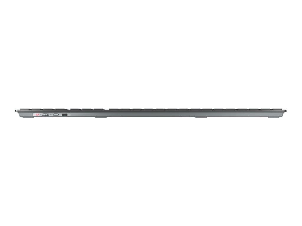 Cherry KW 9100 SLIM - Tastatur - kabellos - 2.4 GHz Bluetooth 4.0