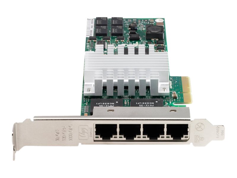HPE Spare NIC PCI-E Quad Gigabit 10/100/1000 RJ45 (435508-B21)