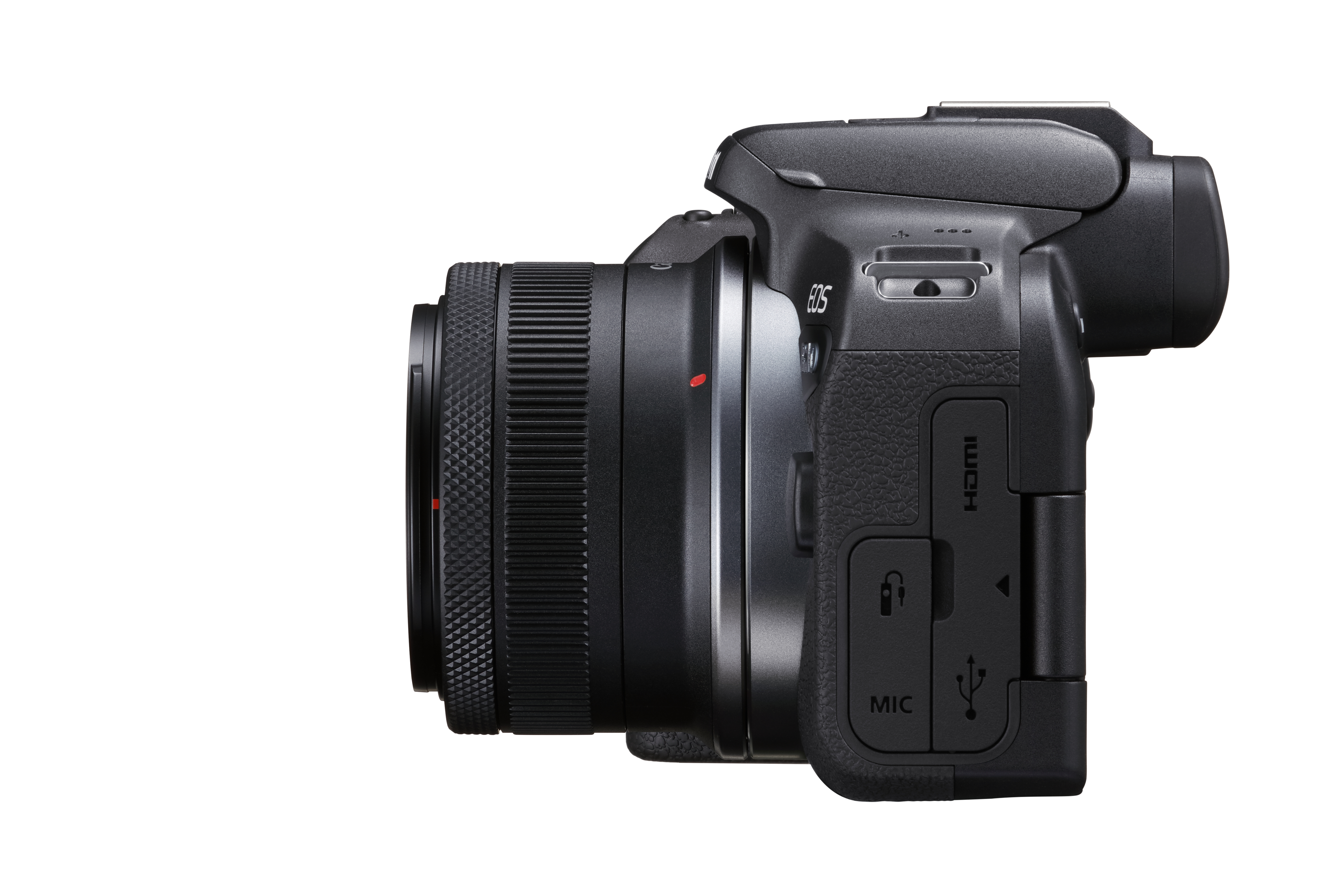 Canon EOS R10 + RF-S 18-45mm F4.5-6.3 IS STM - 24,2 MP - 6000 x 4000 Pixel - CMOS - 2,5x - 4K Ultra HD - Schwarz, Ansicht 3