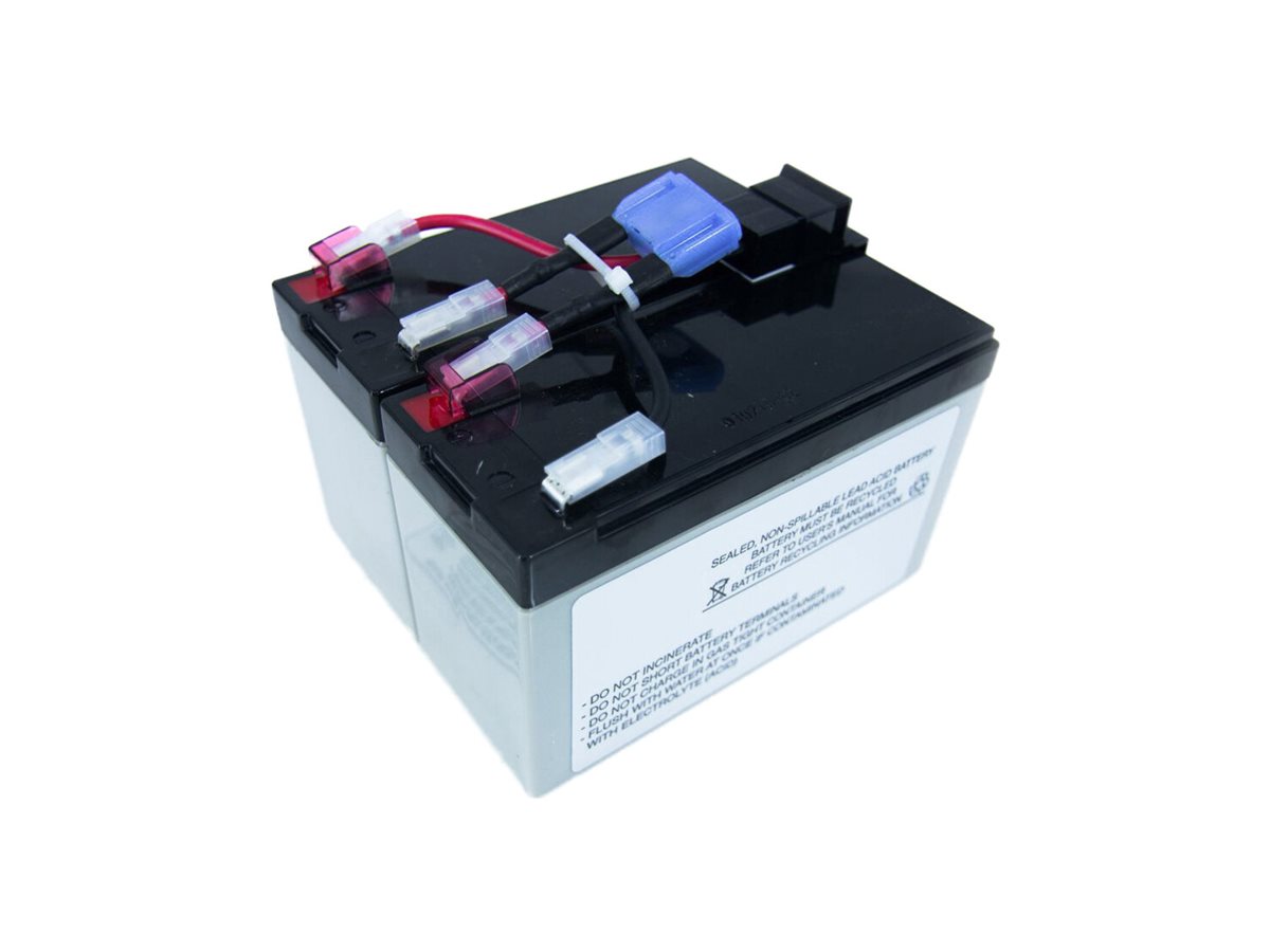 Origin Storage RBC48-OS USV-Batterie VRLA 24 V Schwarz, Grau