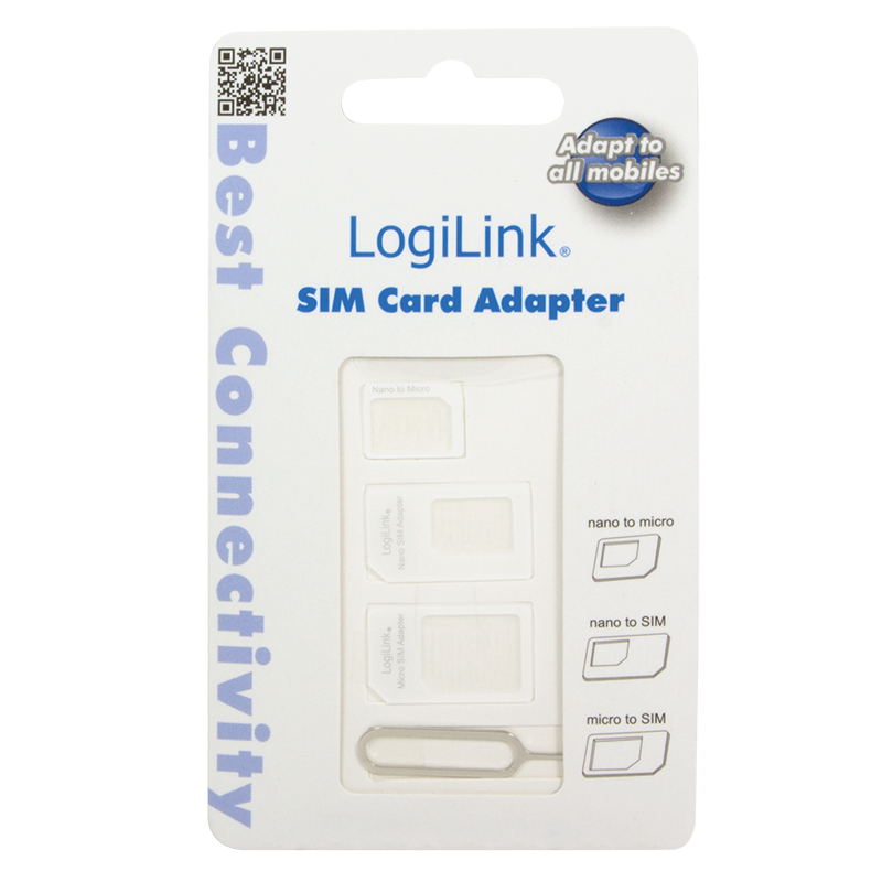 LogiLink Dual SIM Card Adapter - Adapterkit für, Ansicht 4