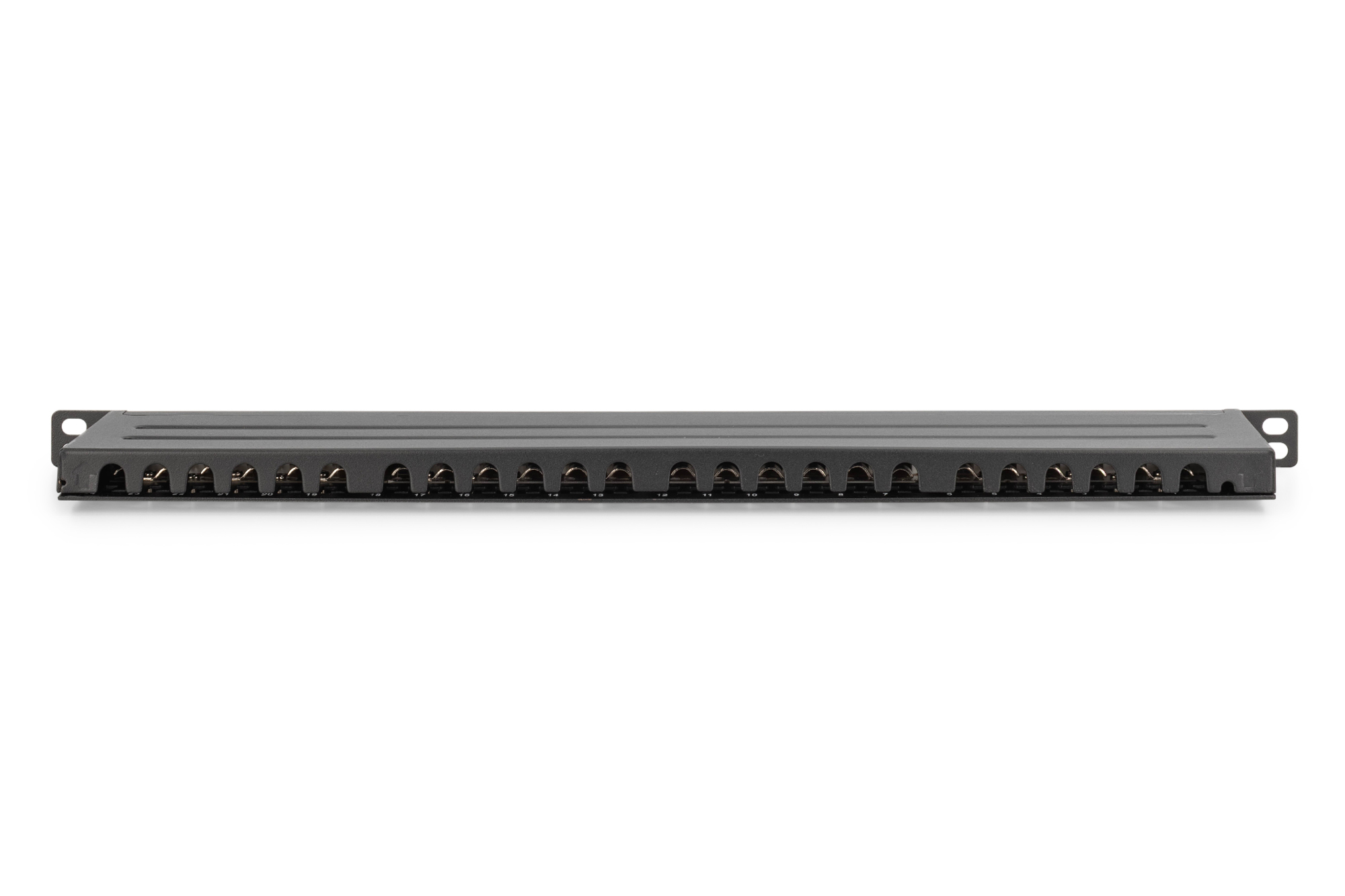 DIGITUS CAT 6, Klasse E High Density Patch Panel, geschirmt, schwarz, Ansicht 4