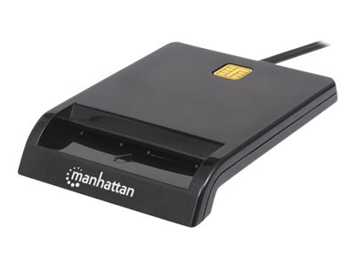 Manhattan USB-A Contact Smart Card Reader, 12