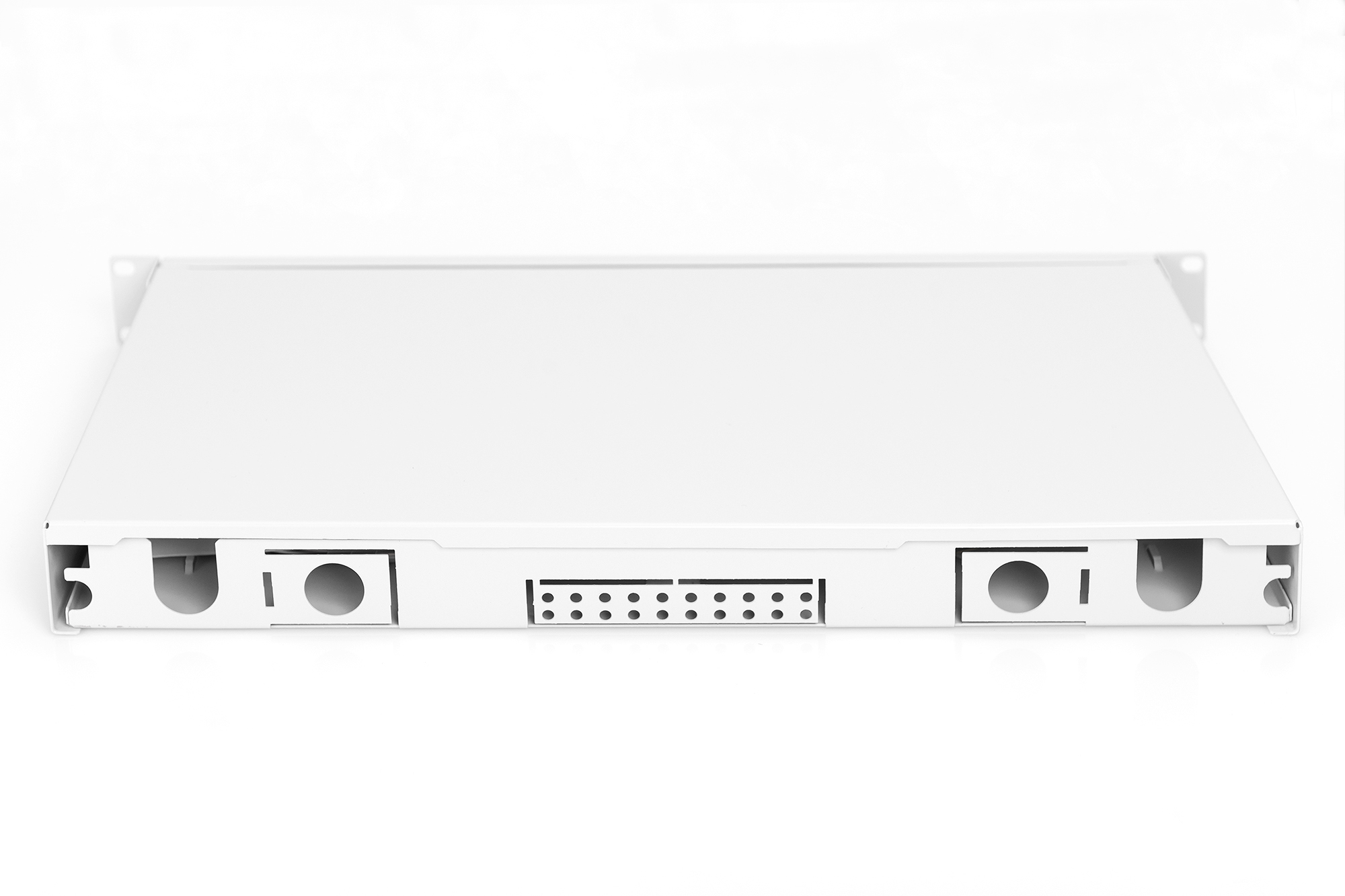 DIGITUS LWL-Spleißbox, 1HE, bestückt, 6x SC DX, OM3, Ansicht 3
